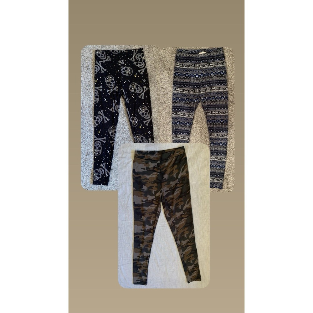 Lot Of 3 Leggings Size Small